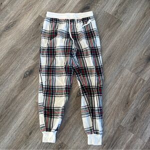 Stars Above plaid jogger sweats